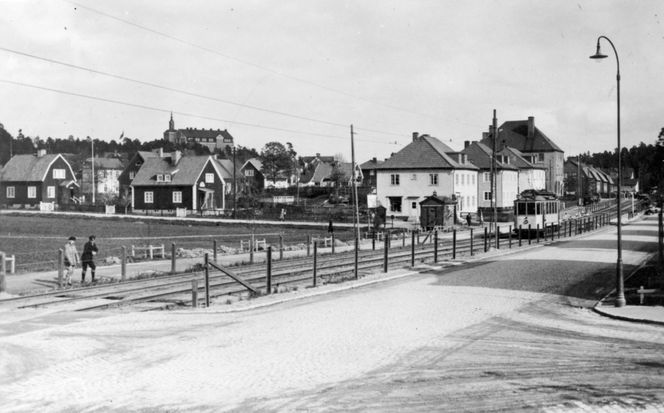 Ulvsundavägen ca 1929